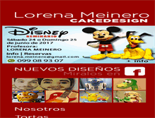 Tablet Screenshot of lorenameinero.com